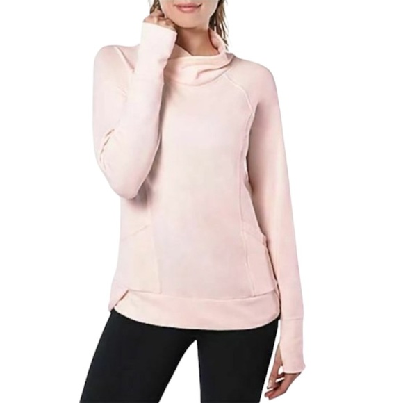 Yogalicious Light Pink Sweatshirt - Picture 1 of 9